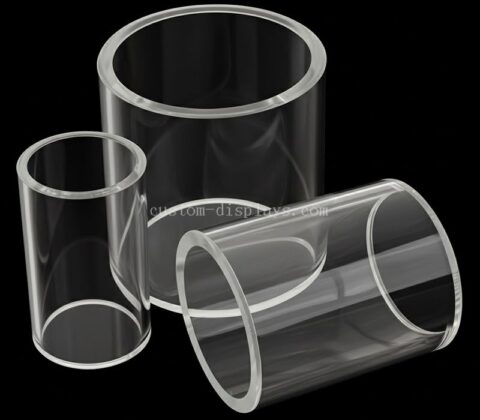 Tubo acrilico tagliato su misura