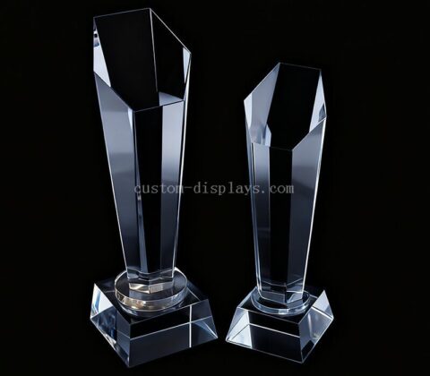 Trofeo acrilico vuoto su ordinazione della fabbrica