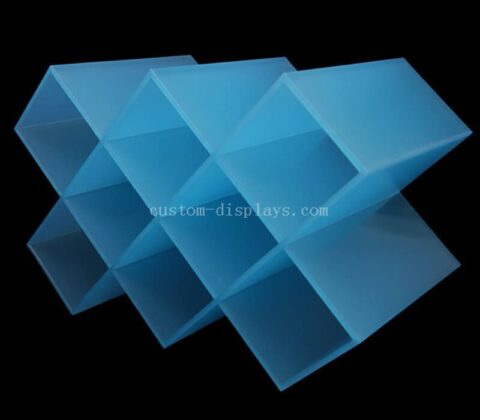 Custom Acrylic Wine Bottle Display Stand