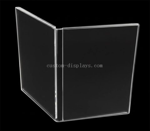 Porte-affiche en acrylique double face pour livre personnalisé