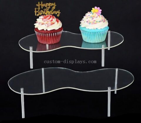 Soporte Transparente para Cupcakes Portapasteles Expositor de Postres Mayorista