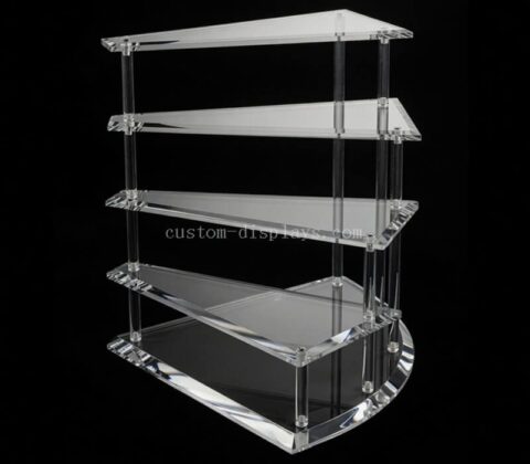 Soporte de postre acrílico transparente de lujo personalizado