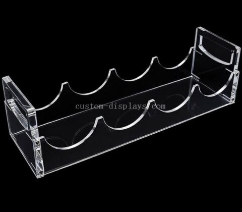 Portabotellas acrílico transparente