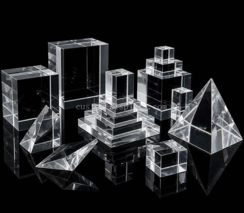 Présentoir de blocs acryliques personnalisés