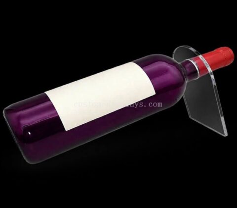 Clear Acrylic Floating Wine Bottle Holder