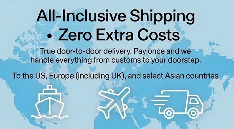 Hassle-Free Global Shipping