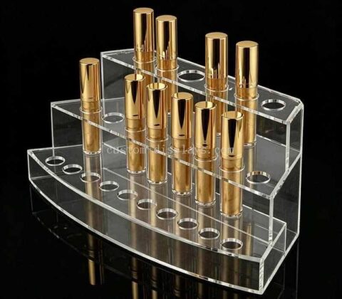 Clear Acrylic 3-Tier Lipstick Organizer & Display Stand